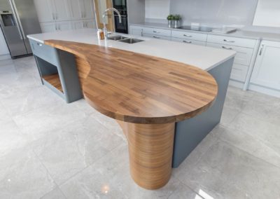 Trevor McDonnell Kitchens Classic Collection Combined Wood Island Counter